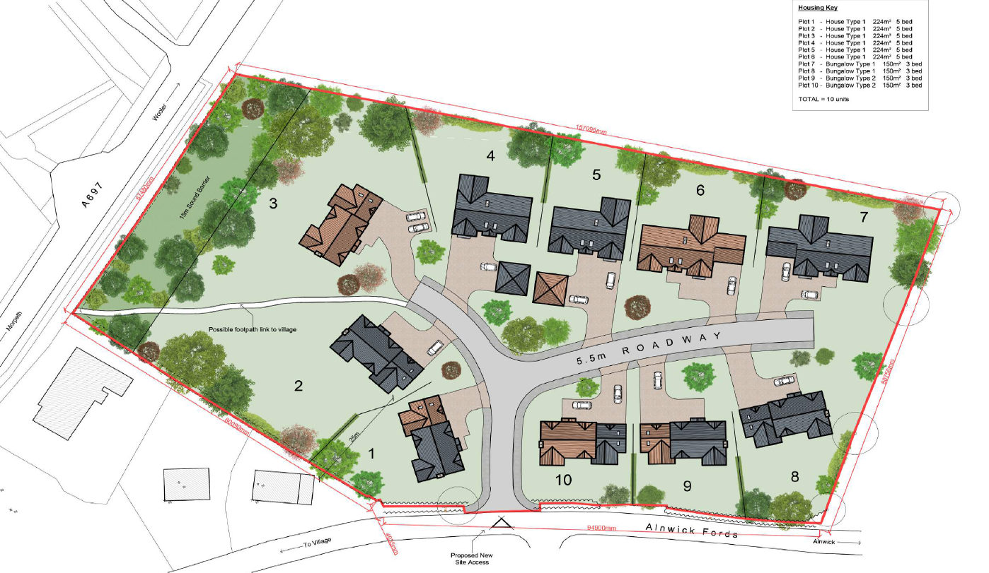 Longframlington Planning Permission Granted