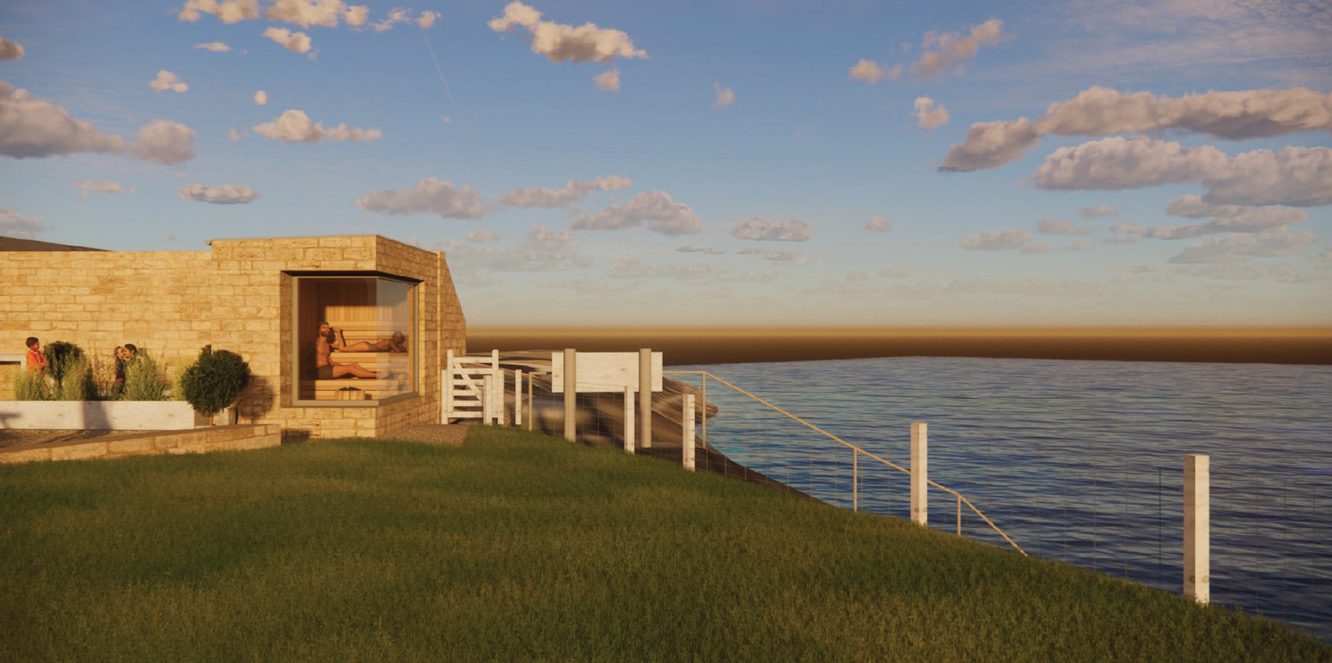 Design Changes & Sauna, Manor House